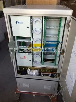 中国移动864芯三网合一光缆交接箱配置图文说明